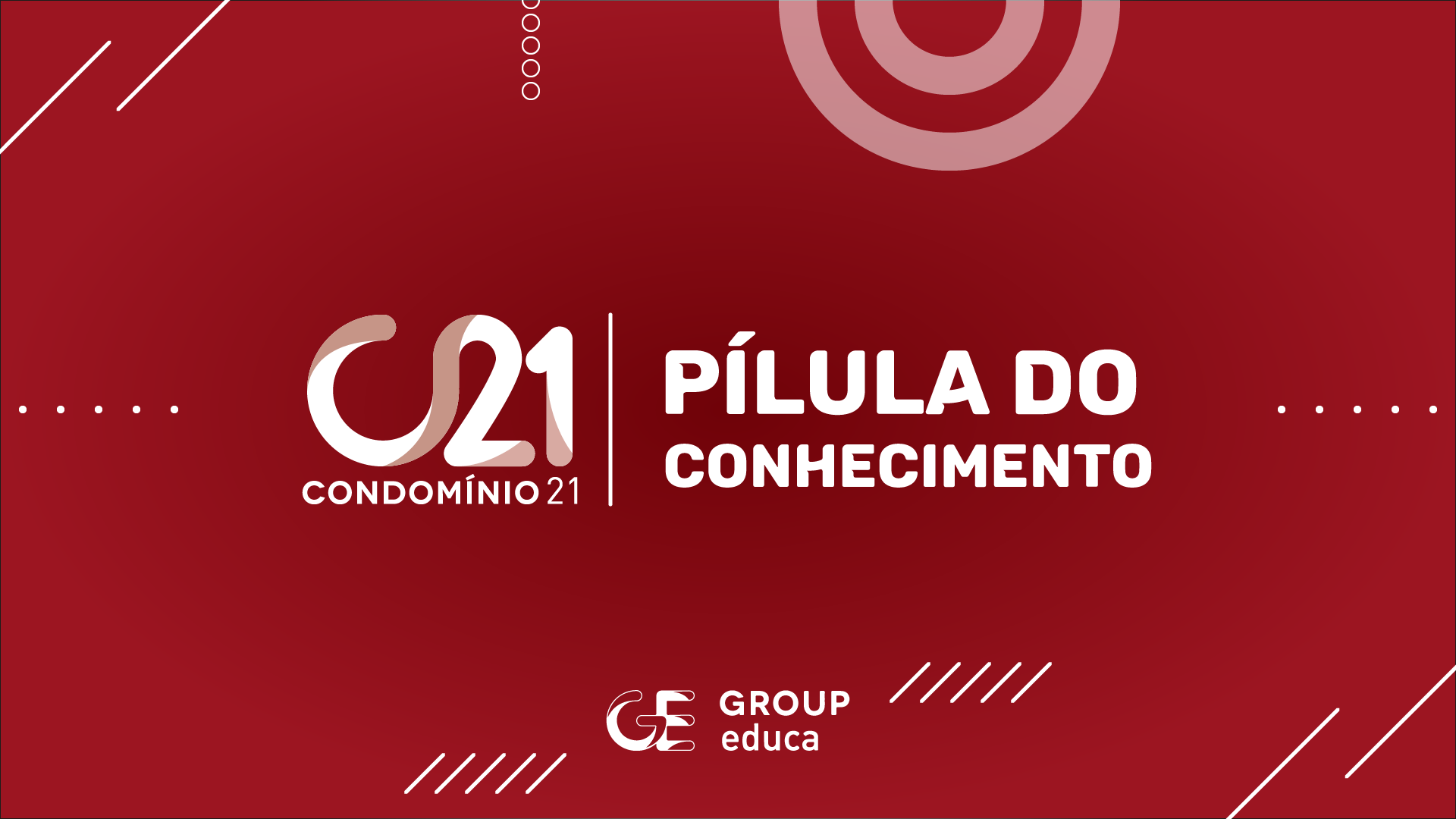 Plulas do Conhecimento - Condomnio21