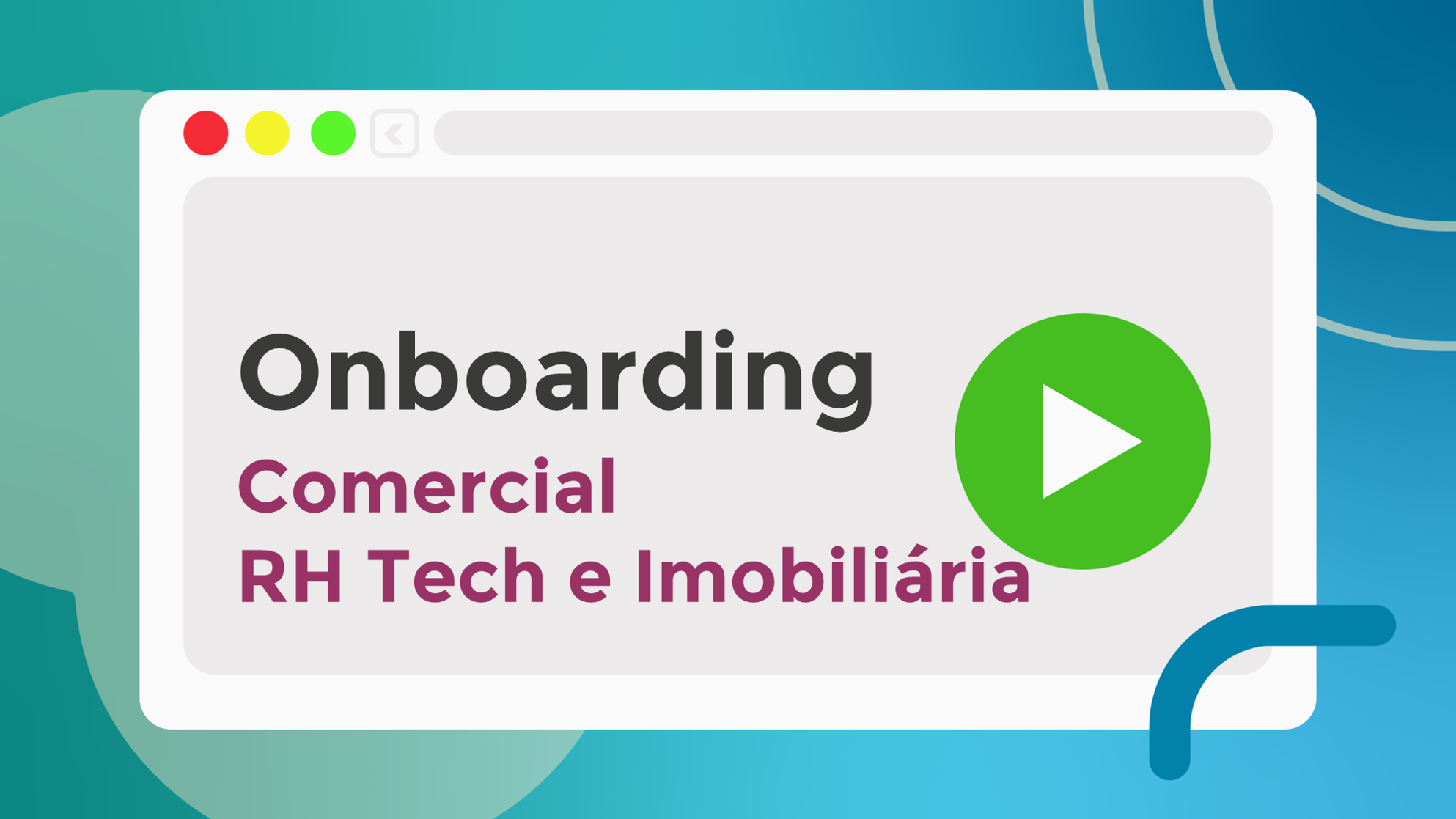 Onboarding Comercial RH Tech / Imob