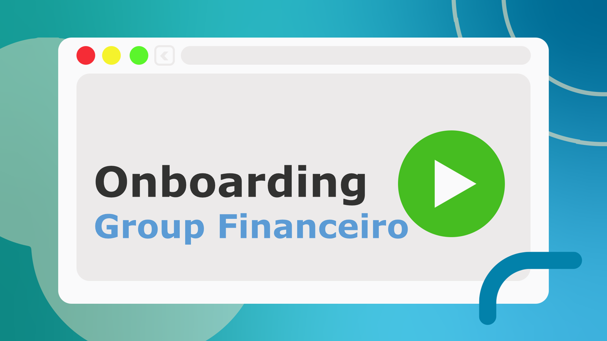 Onboarding Group Financeiro