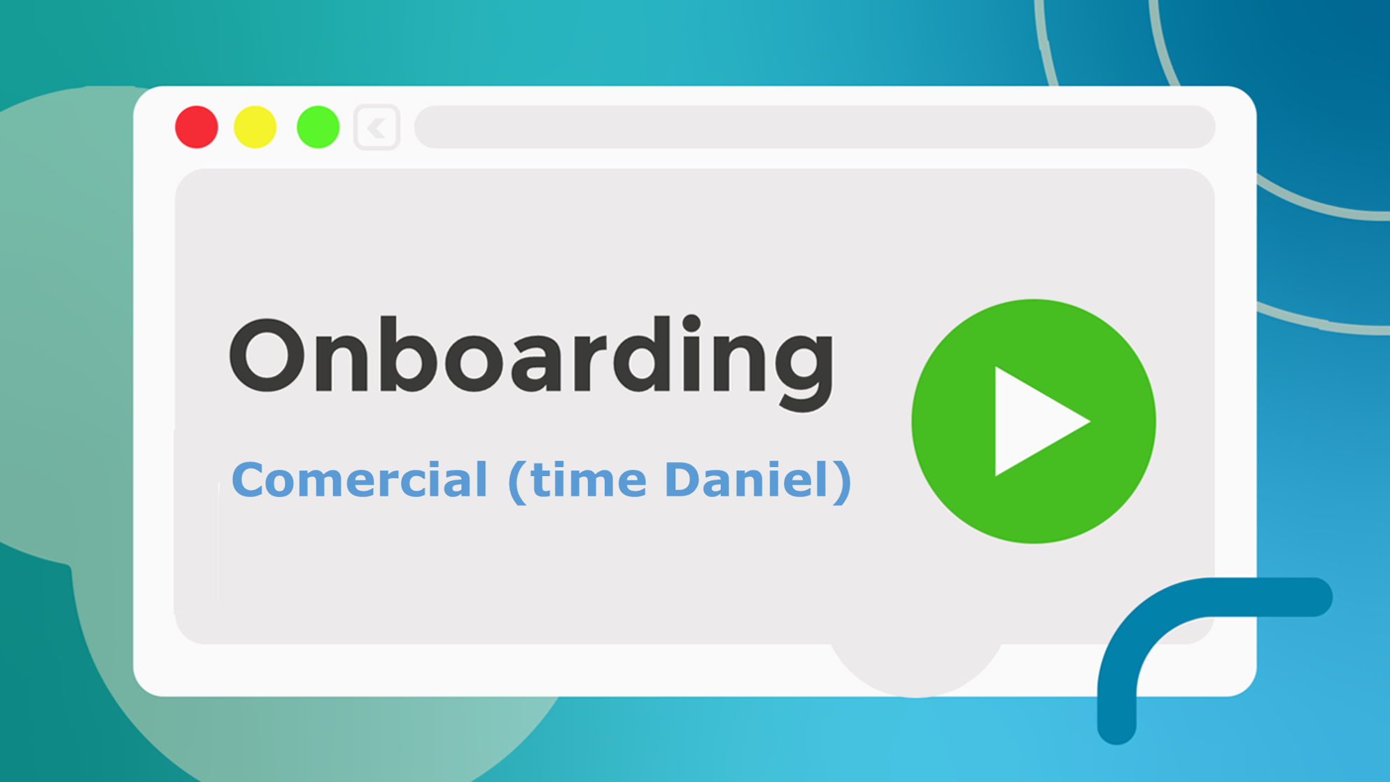 Onboarding Comercial