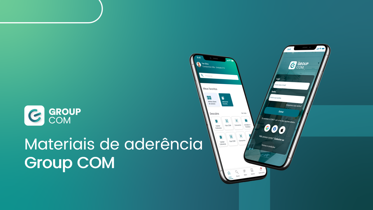 Materiais de divulgao Group COM